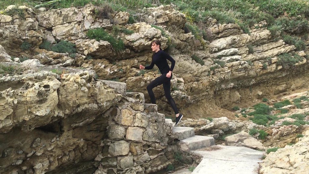 Wbieganie po schodach Stair climbing